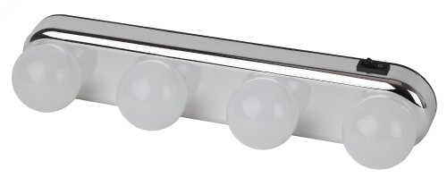 Светильники настенно-потолочные ЭРА CL-01-4W для мебели и зеркал, мощность - 4 Вт, световой поток - 230 лм, цветовая температура 4000-6500 К, тип лампы - светодиодная LED