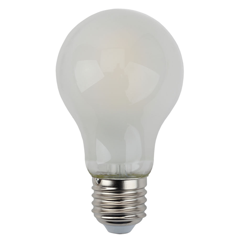 Лампа светодиодная ЭРА F-LED A60-E27 Filament Груша 60 мм мощность - 9 Вт, цоколь - E27, световой поток - 855 лм, цветовая температура - 2700К, тип лампы - светодиодная LED, цвет свечения - теплый белый, форма - грушевидная