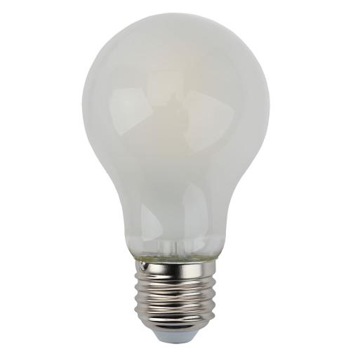 Лампы светодиодные ЭРА F-LED A60-E27 Filament Груша 60-62 мм мощность 5-15 Вт, цоколь - E27, световой поток 515-1520 лм, цветовая температура - 2700-4000К, тип лампы - светодиодная LED, тип стекла - матовое, форма - грушевидная