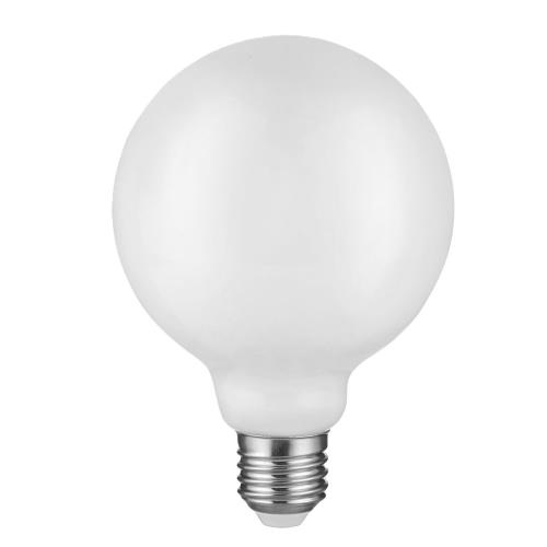 Лампы светодиодные ЭРА F-LED G95 E27 OPAL Декоративные 95 мм мощность - 12 Вт, цоколь - E27, световой поток - 1020 лм, цветовая температура - 2700К, тип лампы - светодиодная LED, форма - шарообразная