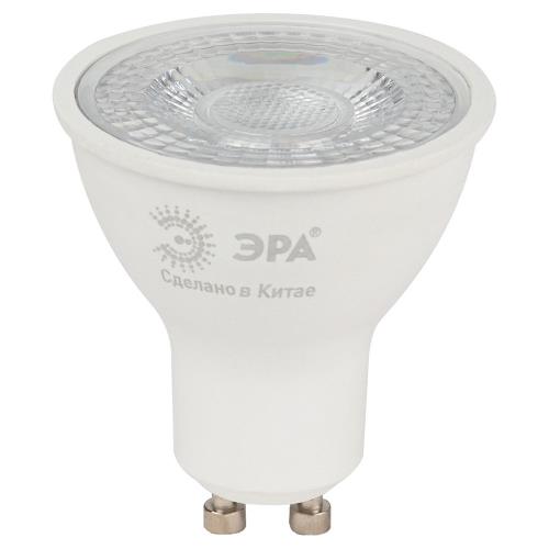 Лампы светодиодные ЭРА LED Lense MR16 GU10 Софит линзованный 50 мм, мощность - 8 Вт, цоколь - GU10, световой поток - 650 лм, цветовая температура 2700-6000K, форма - спот