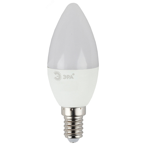 Лампы светодиодные ЭРА RED LINE ECO B35 35-37 мм мощность - 6-10 Вт, цоколь - E14-E27, световой поток - 480-800 лм, цветовая температура - 2700-4000 К, форма  - свеча