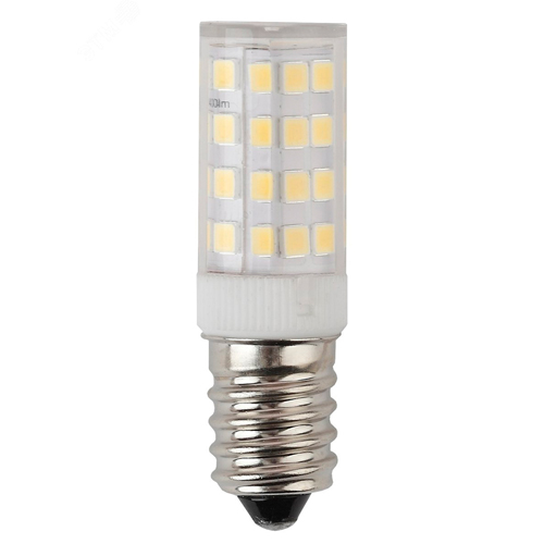 Лампы светодиодные ЭРА STD T25 16 мм мощность - 3.5-7 Вт, цоколь - E14, световой поток - 280-560 лм, цветовая температура - 2700-4000 К, форма  - капсульная