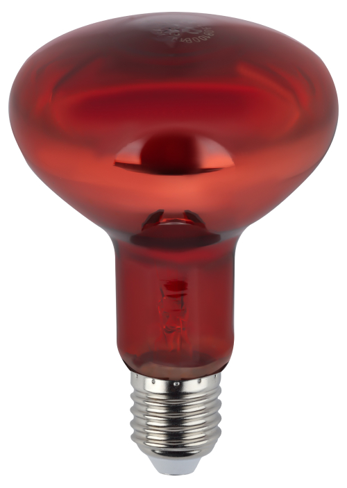 Лампы инфракрасные ЭРА ИКЗК 230-100 R95 E27 для обогрева животных, 95 мм, мощность - 100 Вт, цоколь - E27, тип лампы - накаливания, тип стекла - зеркальный, форма - рефлекторная