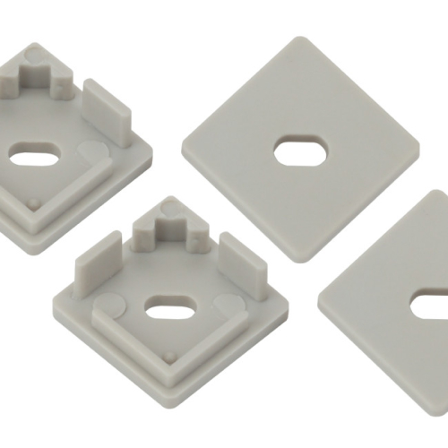 Наборы заглушек для профиля ЭРА материал - пластик, сквозные, цвет - белый, упак. 4 шт.