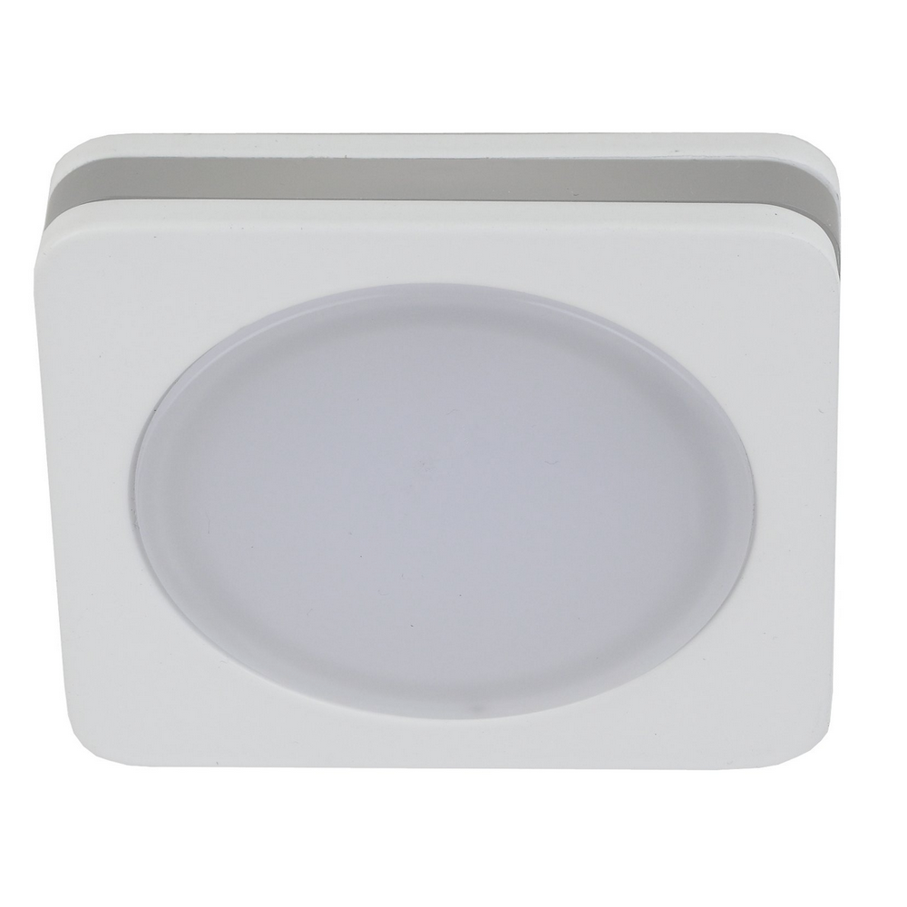 Светильник cо светодиодной подсветкой ЭРА KL LED 13-7 WH 7 Вт, точечный, тип лампы LED, световой поток 350Лм, цветовая температура - 4000 K, IP20, цвет свечения - белый, цвет светильника - белый