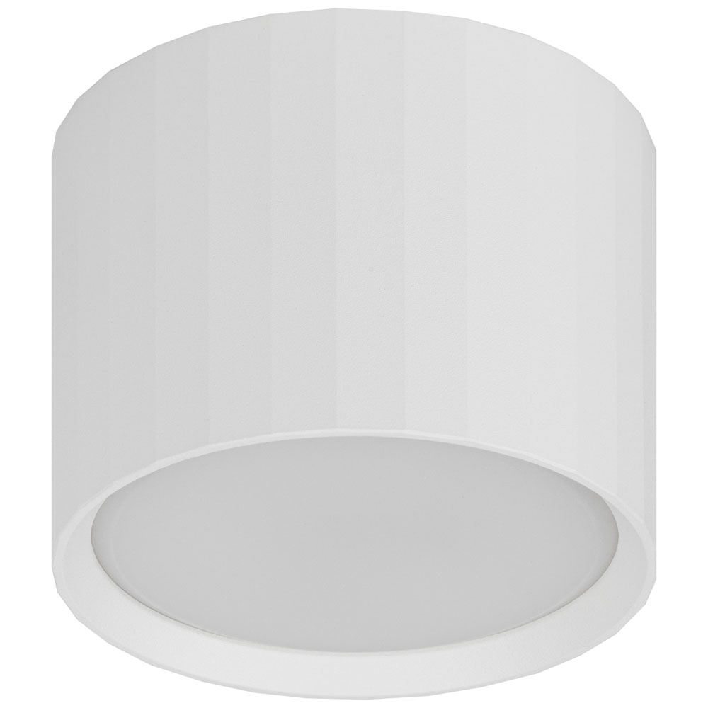 Светильник настенно-потолочный ЭРА OL39, поворотный, цоколь GX53, под лампу до 15 Вт, цвет - белый