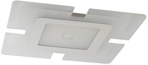 Светильники светодиодные ЭРА GEO 1 60 Вт потолочные управляемые, световой поток 4200Лм, цветовая температура 3000-6500К, IP20, с пультом ДУ, цвет - белый