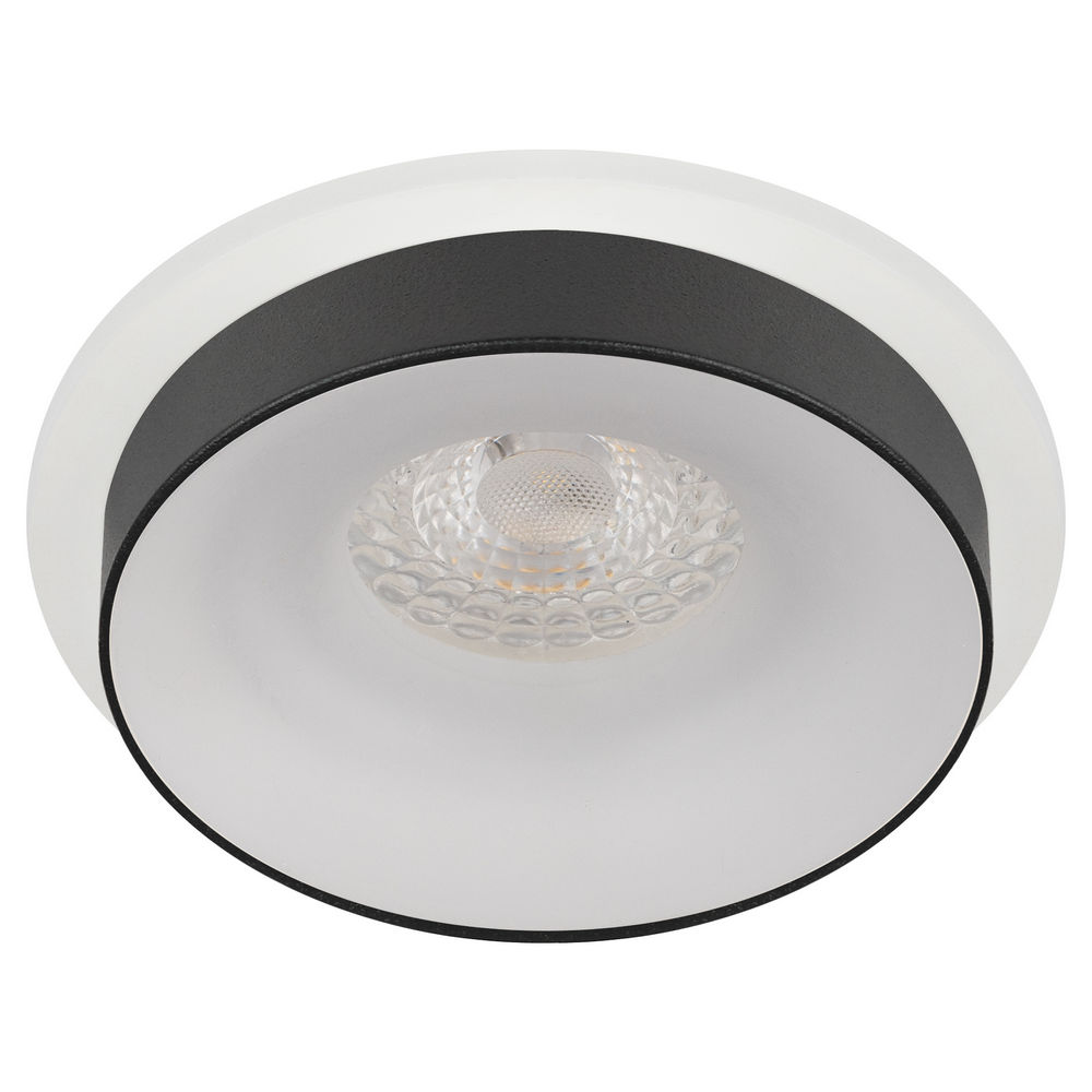 Светильник ЭРА DK95 12 Вт встраиваемый, декоративный, цоколь GU5.3, под LED лампу MR16, IP20, цвет – белый