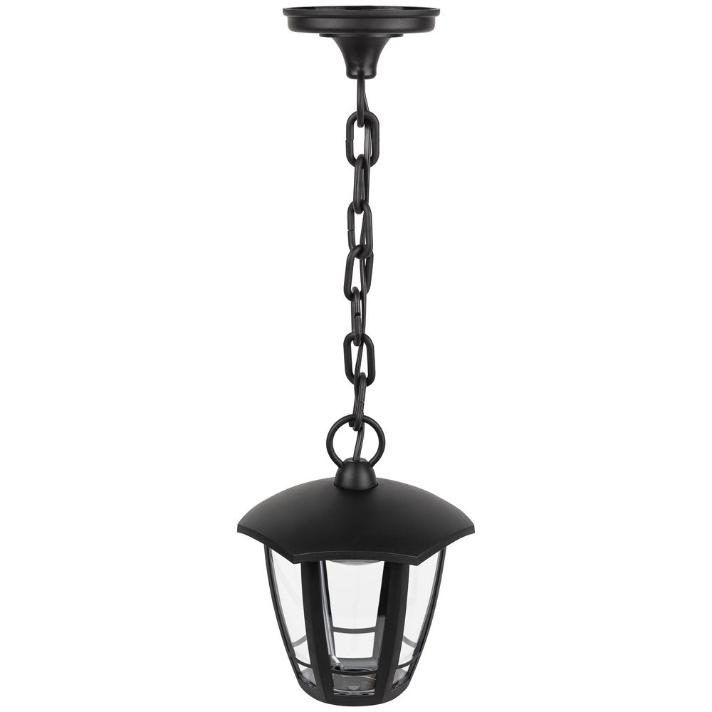 Светильник садово-парковый ЭРА ДСУ 07-8 Марсель 1 8 Вт, подвесной, под LED лампу, цветовая температура 6500 К, IP44, цвет - черный