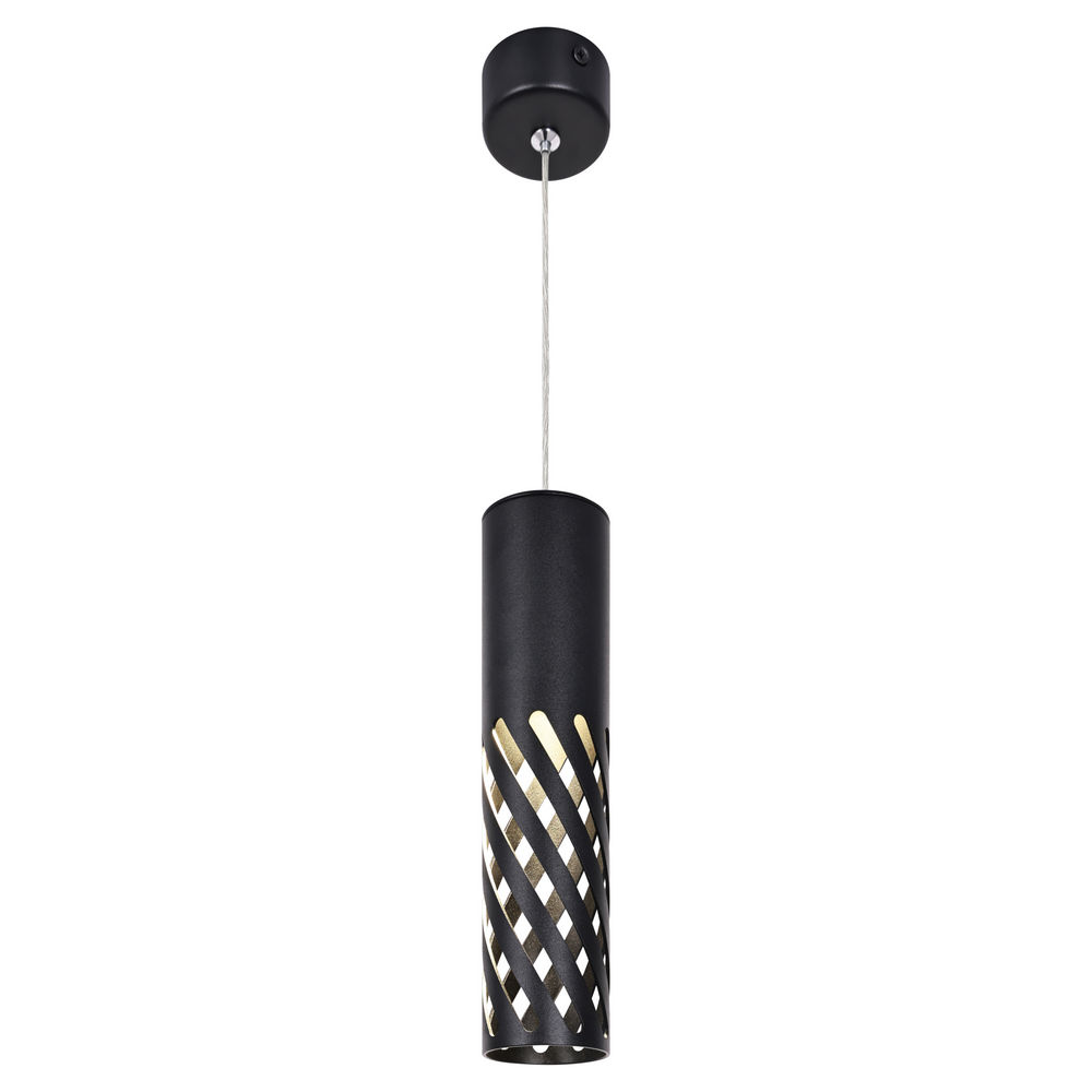 Светильник подвесной ЭРА PL28 12 Вт, количество ламп - 1, цоколь - GU10, тип лампы - MR16, цвет - черный