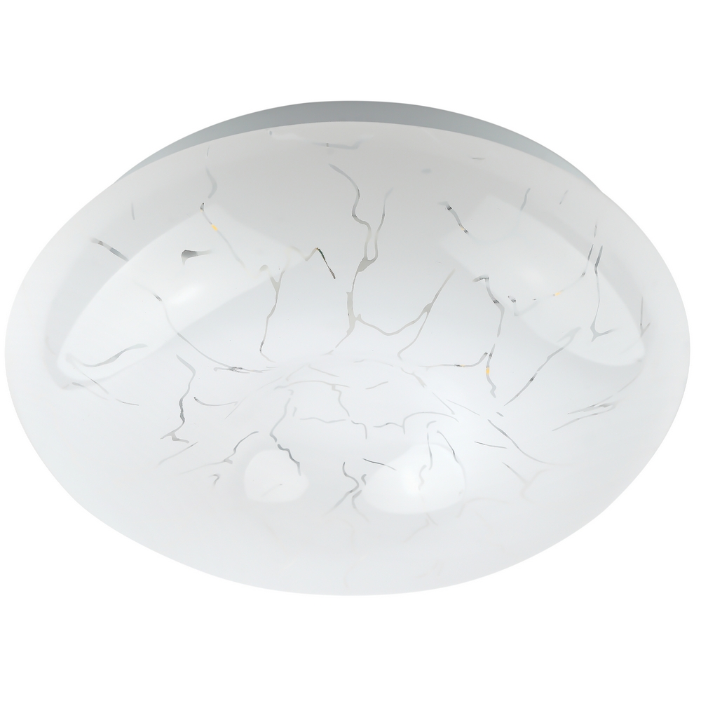 Светильник светодиодный ЭРА Классик Marble 18 Вт потолочный, световой поток 1350Лм, цветовая температура 4000К, IP20, цвет - белый