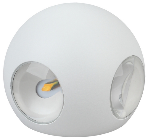 Светильники светодиодные ЭРА WL10 4х1Вт настенный с декоративной подсветкой, цветовая температура 3000 К, световой поток 1000Лм, IP54, цвет - белые
