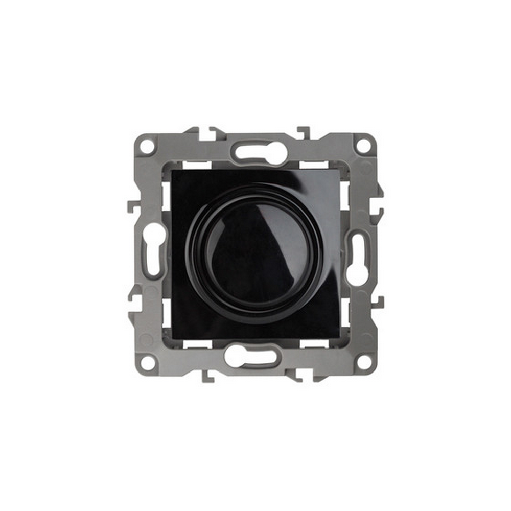 Светорегулятор поворотно-нажимной ЭРА 12-4101-06 400Вт IP20, материал корпуса - поликарбонат, цвет - чёрный