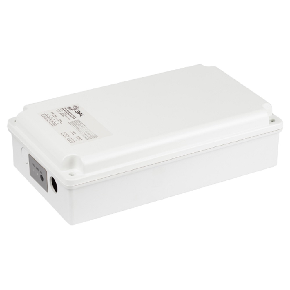 Блок аварийного питания ЭРА LED-LP-E120-1-240 для светильников, универсальный, мощность до 120Вт, 1 час, IP65, цвет - белый