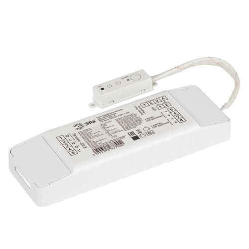 Блоки аварийного питания ЭРА LED-LP-E для светильников, универсальные, мощность 24-300Вт, 1 час, IP20, цвет - белый