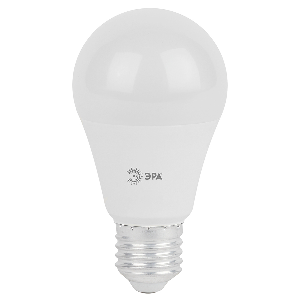 Лампа светодиодная ЭРА STD A65 65 мм мощность - 25 Вт, цоколь - Е27, световой поток - 2000 лм, цветовая температура - 4000 K, нейтральный белый свeт, форма - груша