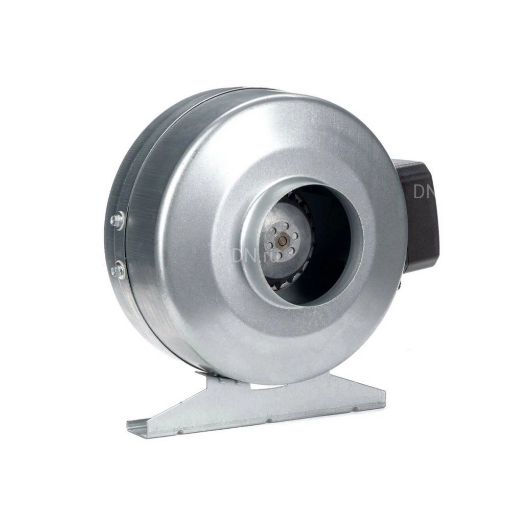 Вентилятор канальный ESQ ВКК 250, мощность - 135Вт, производительность - 1050м3/час, корпус - оцинкованная сталь, 220В