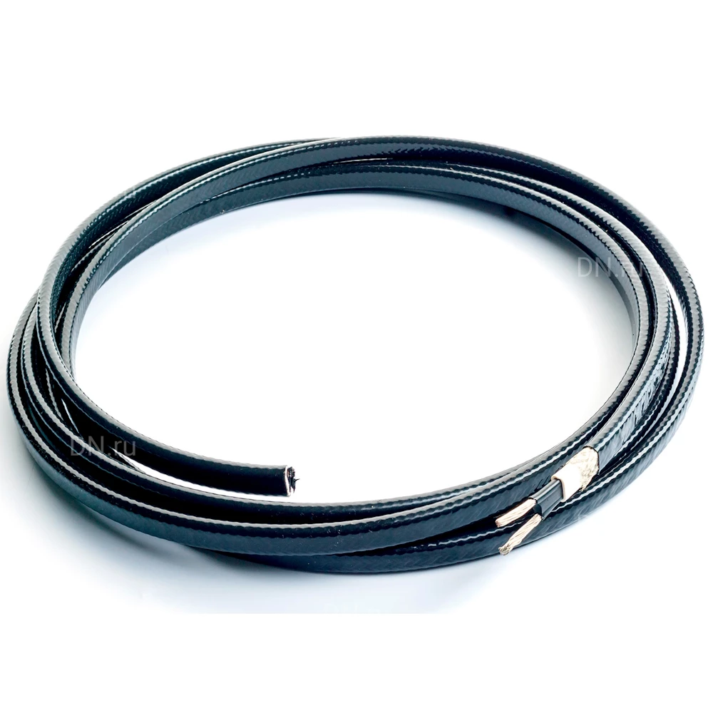 Кабель саморегулирующийся Extherm 15LXHTR2-CT нагревательный long line, 15.0х8мм, мощность - 15Вт/м, сечение - 5.26мм2, материал изоляции - фторопласт, цвет - черный, 220-240В (кратно 500м)