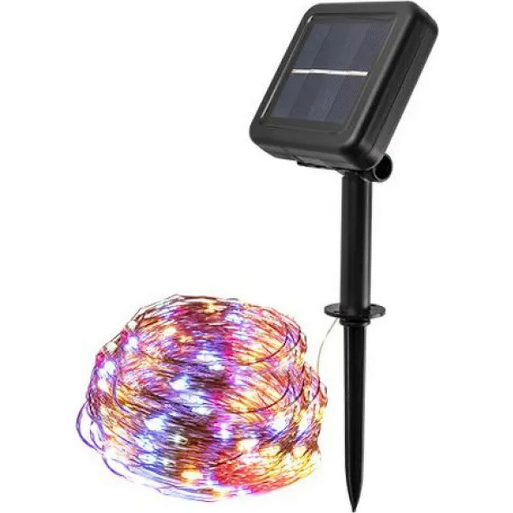 Светильник светодиодный ФАZА SLR-G03 100M LED на солнечнечной батарее, садово-парковый, напольный, IP55, материал корпуса - пластик, цвет - мультицвет