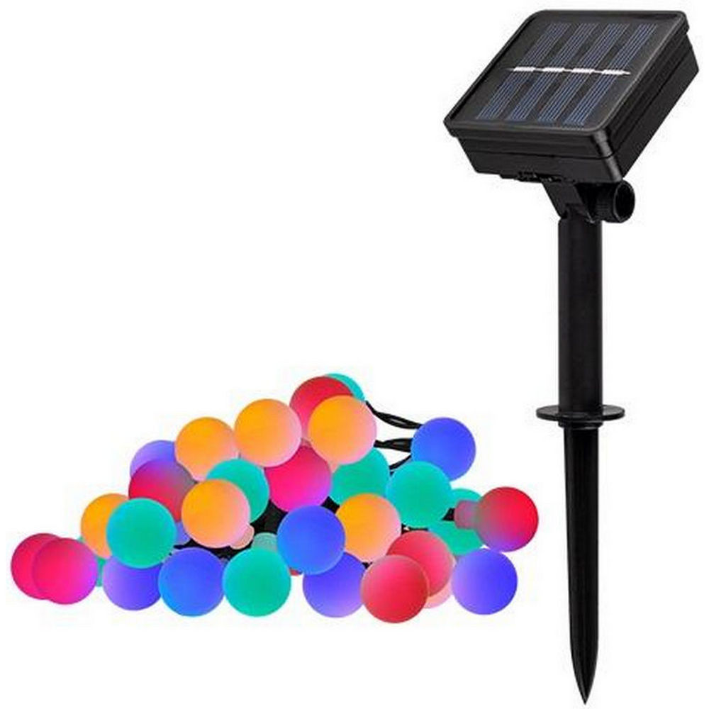 Светильник светодиодный ФАZА SLR 30M LED на солнечнечной батарее, садово-парковый, напольный, IP55, материал корпуса - пластик, цвет - мультицвет