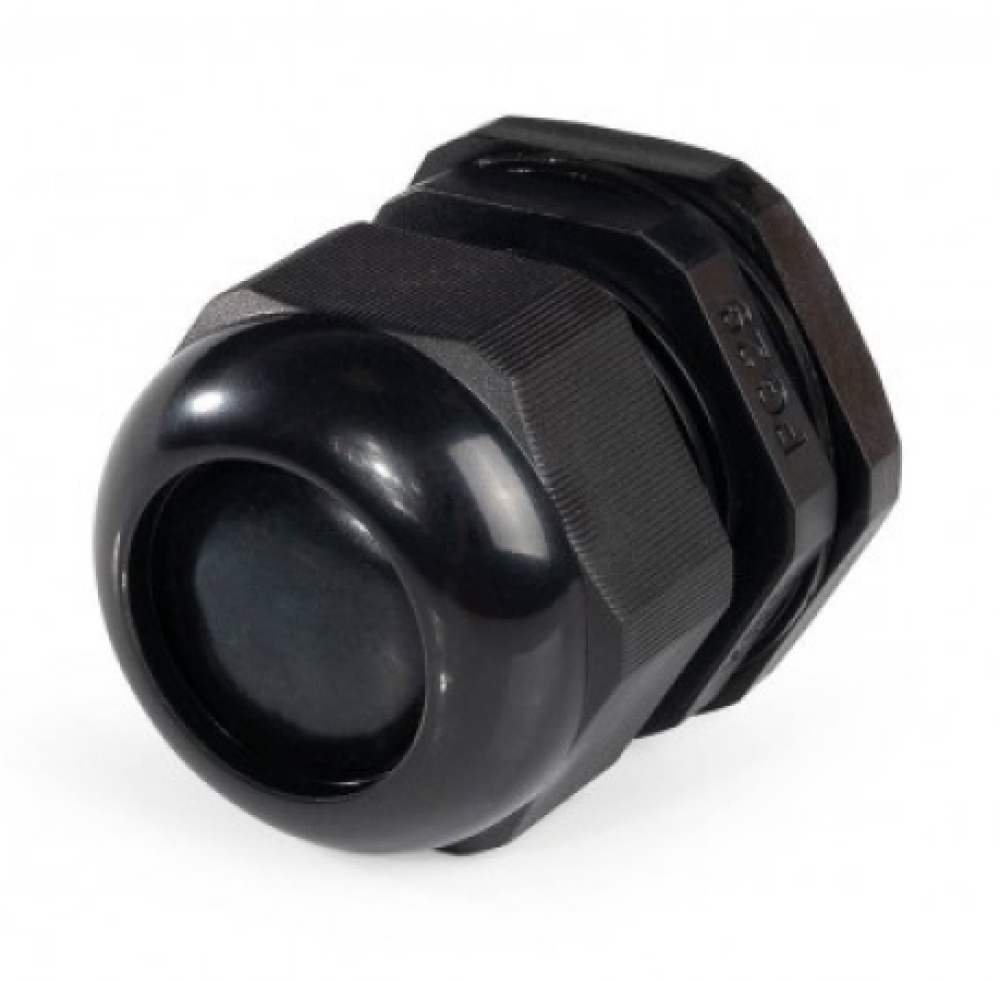Ввод кабельный Fortisflex PG 29 кабель 18-25 мм, корпус - полиамид (PA), степень защиты IP65, цвет черный, 50 шт