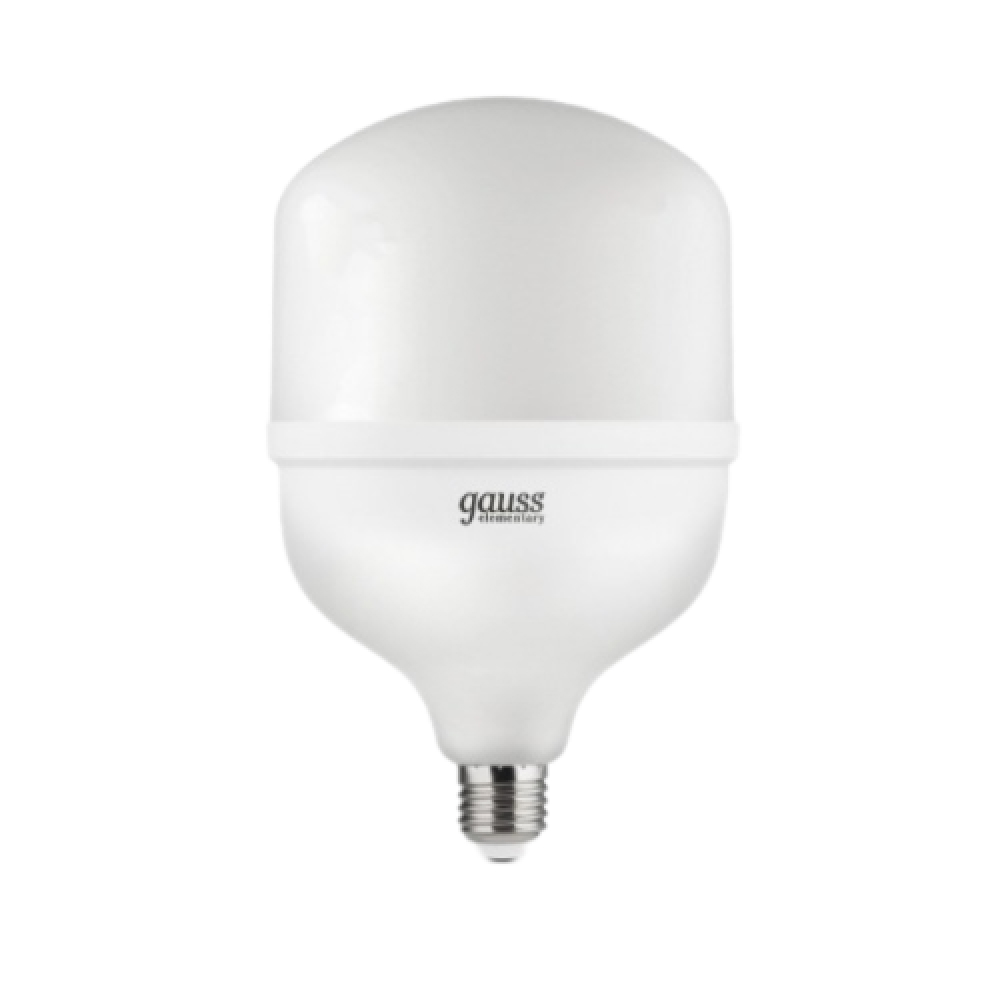 Лампа светодиодная GAUSS Elementary Promo T120 118 мм мощность - 11 Вт, цоколь - E27, световой поток - 800 Лм, цветовая температура - 3000 °К, цвет свечения - белый, форма - цилиндр