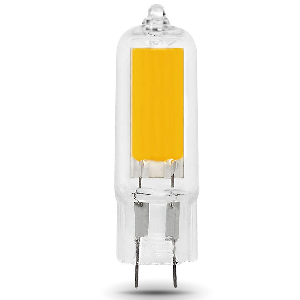 Лампа светодиодная Gauss G4 стекло 16 мм 5.5 Вт, 220 В, цоколь - G4, световой поток - 500 Лм, цветовая температура - 4100 К, форма - капсульная, нейтральный белый свет