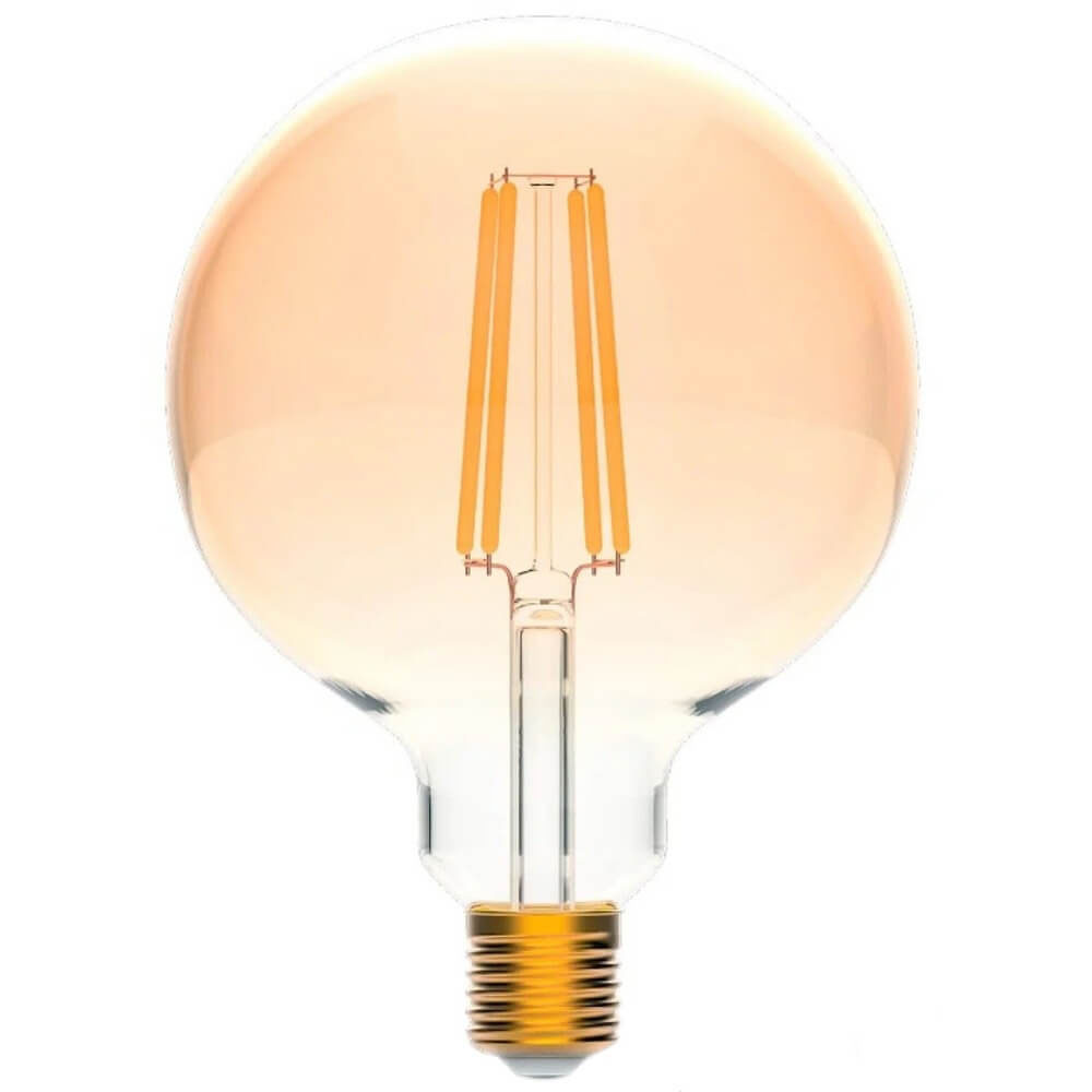 Лампа светодиодная умная Gauss Smart Home Filament G95 95 мм 7 Вт, 220 В, цоколь - E27, световой поток - 740 Лм, цветовая температура - 2500 К, диммируемая, форма - шарообразная
