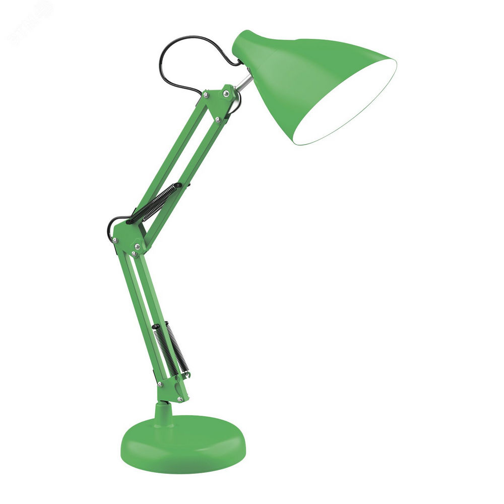 Светильник под лампу Gauss GTL GT0033, настольный, цоколь - Е27, 60 Вт, материал корпуса - металл, цвет - зеленый
