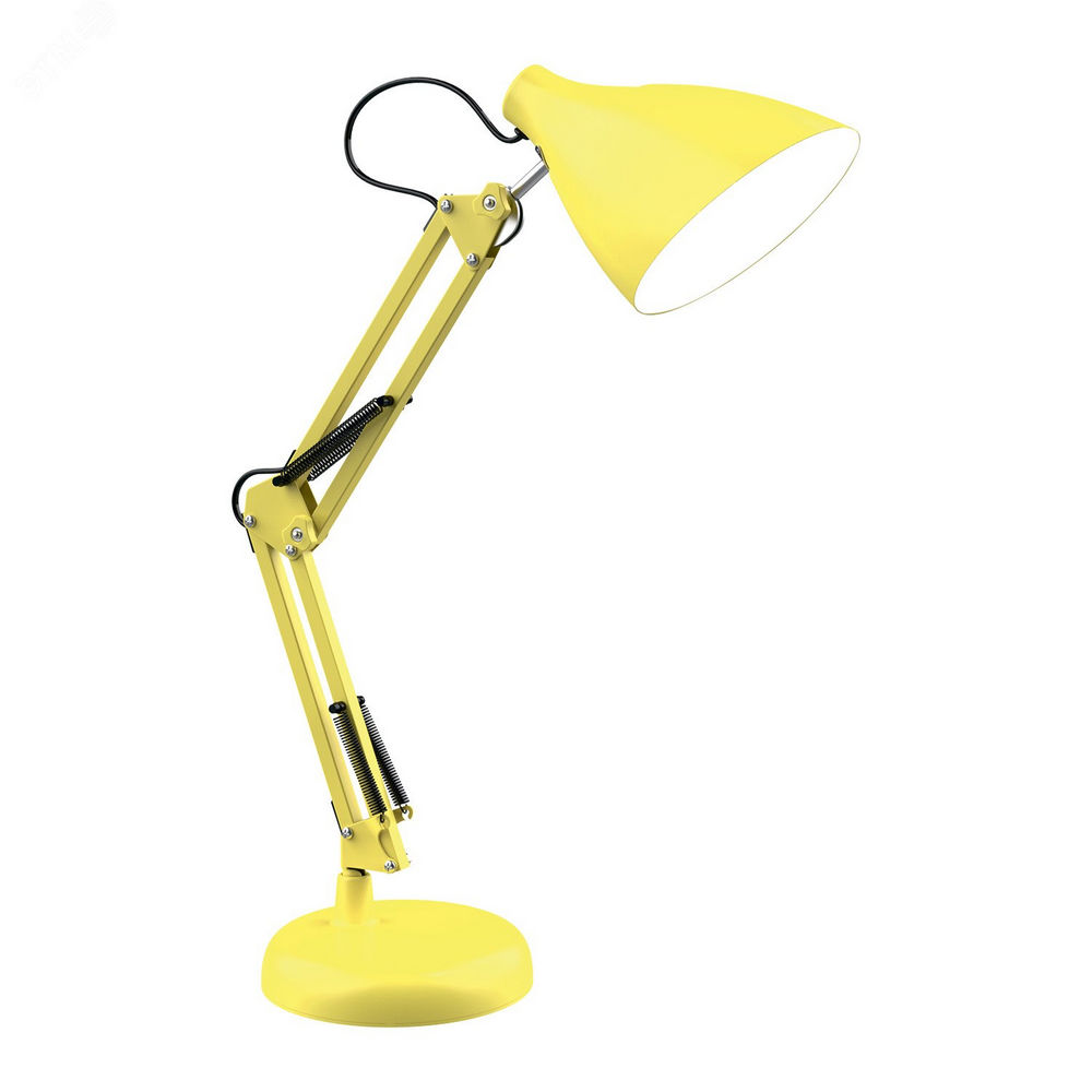 Светильник под лампу Gauss GTL GT0035, настольный, цоколь - Е27, 60 Вт, материал корпуса - металл, цвет - желтый
