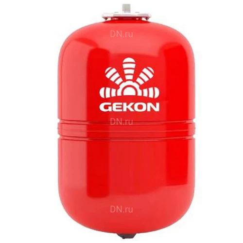 Расширительные баки Gekon WRV 8-1000л 10бар 3/4-2″ мембранные, цилиндрические, для систем отопления, цвет - красный