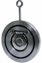 Клапан обратный одностворчатый Genebre 2406 Ду150 ру16 межфланцевый из нержавеющей стали 
