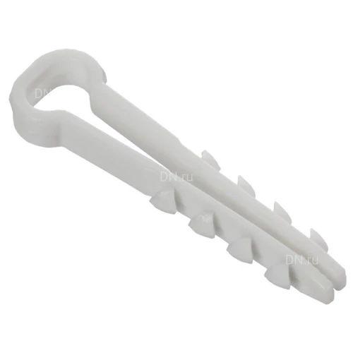 Дюбель-хомуты GENERICA для плоского кабеля, материал корпуса - полиамид, упаковка - 100шт