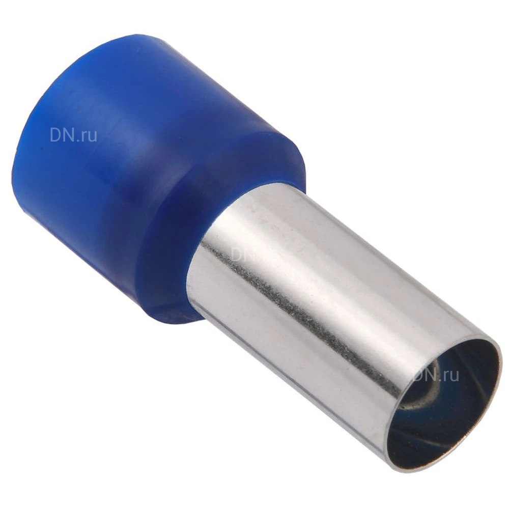 Наконечник втулочный GENERICA НШВИ 50-20, изолированный, сечение 50мм2, длина рабочей части 50мм, материал - медь, упаковка 100шт, цвет - синий UGN11-020-050-100-G