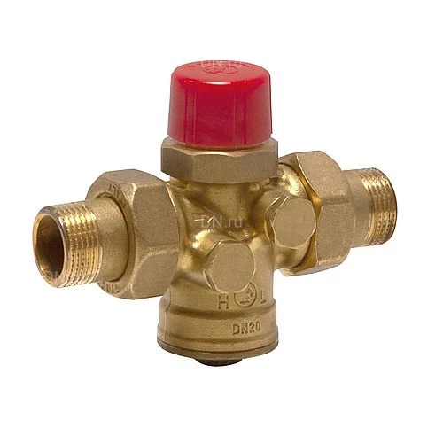 Клапаны балансировочные GIACOMINI R206A 3/4-1″ Ду15-20 Ру25 увеличенный расход, компактные, муфтовые, наружная резьба, динамический регулятор расхода, без хвостовых частей, корпус – латунь
