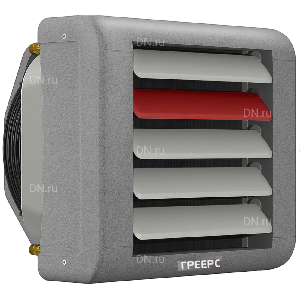 Тепловентилятор ГРЕЕРС ВС-1110 водяной, производительность - 2100м3/ч, мощность - 13.5кВт, 220В, IP54
