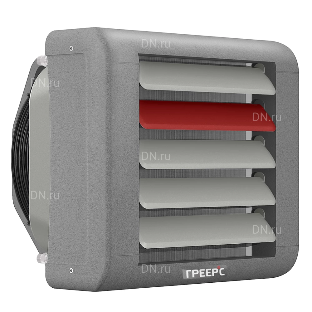 Тепловентилятор ГРЕЕРС ВС-1320С водяной, производительность - 2000м3/ч, мощность - 22кВт, 220В, IP54