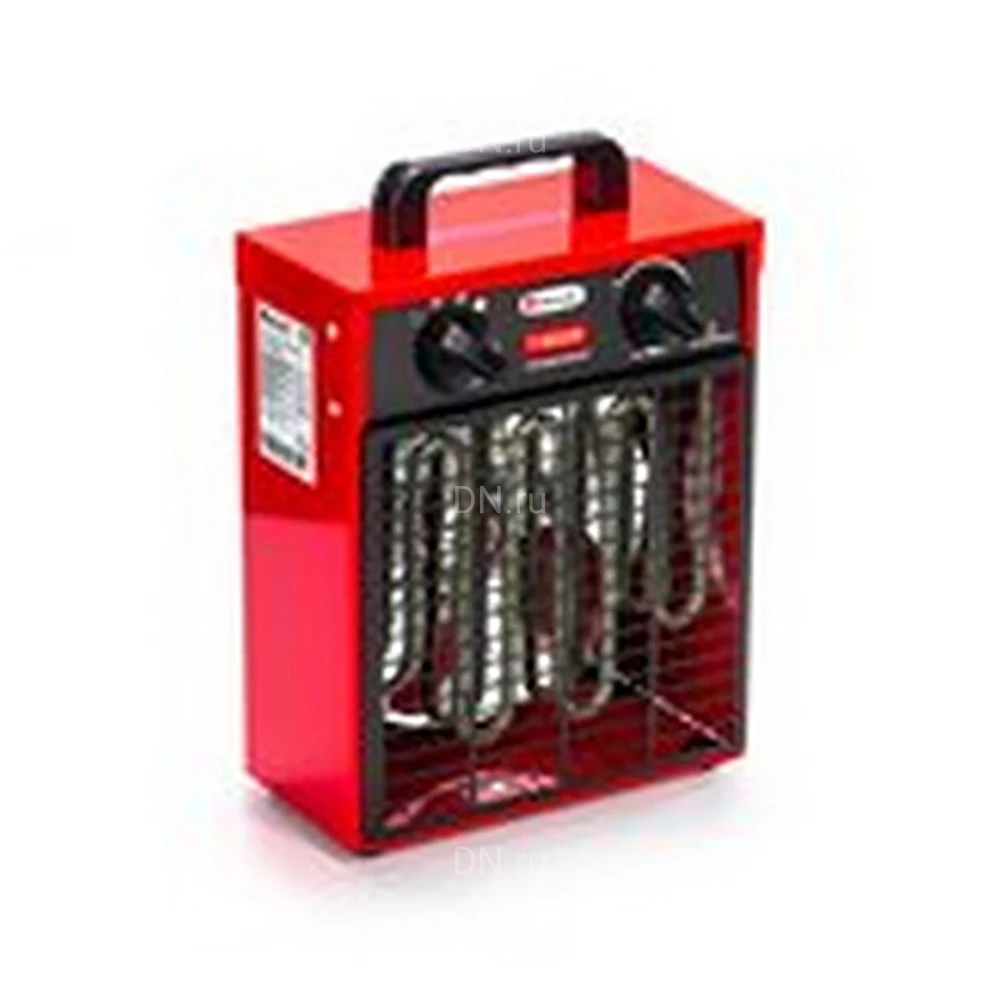 Тепловентилятор Hintek T-03220 электрический, производительность - 300м3/ч, мощность - 3кВт, площадь -  30м2, 220В, IP20