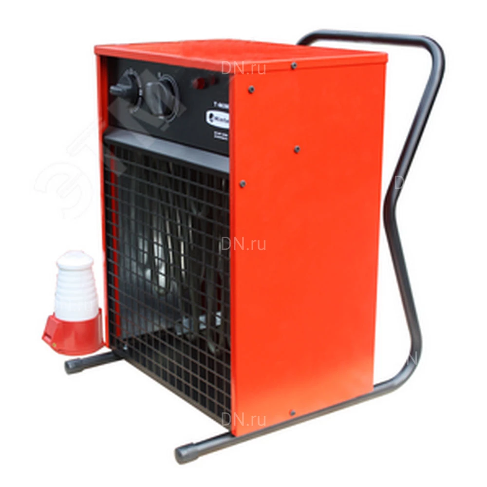 Тепловентилятор Hintek Т-06380 электрический, производительность - 820м3/ч, мощность - 6кВт, площадь -  60м2, 380В, IP20