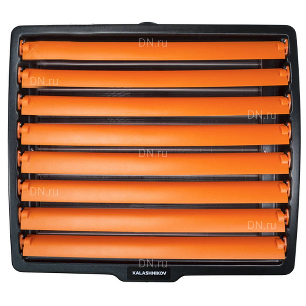 Тепловентилятор KALASHNIKOV KVF-W30-11 водяной, производительность - 6000м3/ч, мощность - 36кВт, площадь -  360м2, кронштейны в комплекте, 220В, IP54