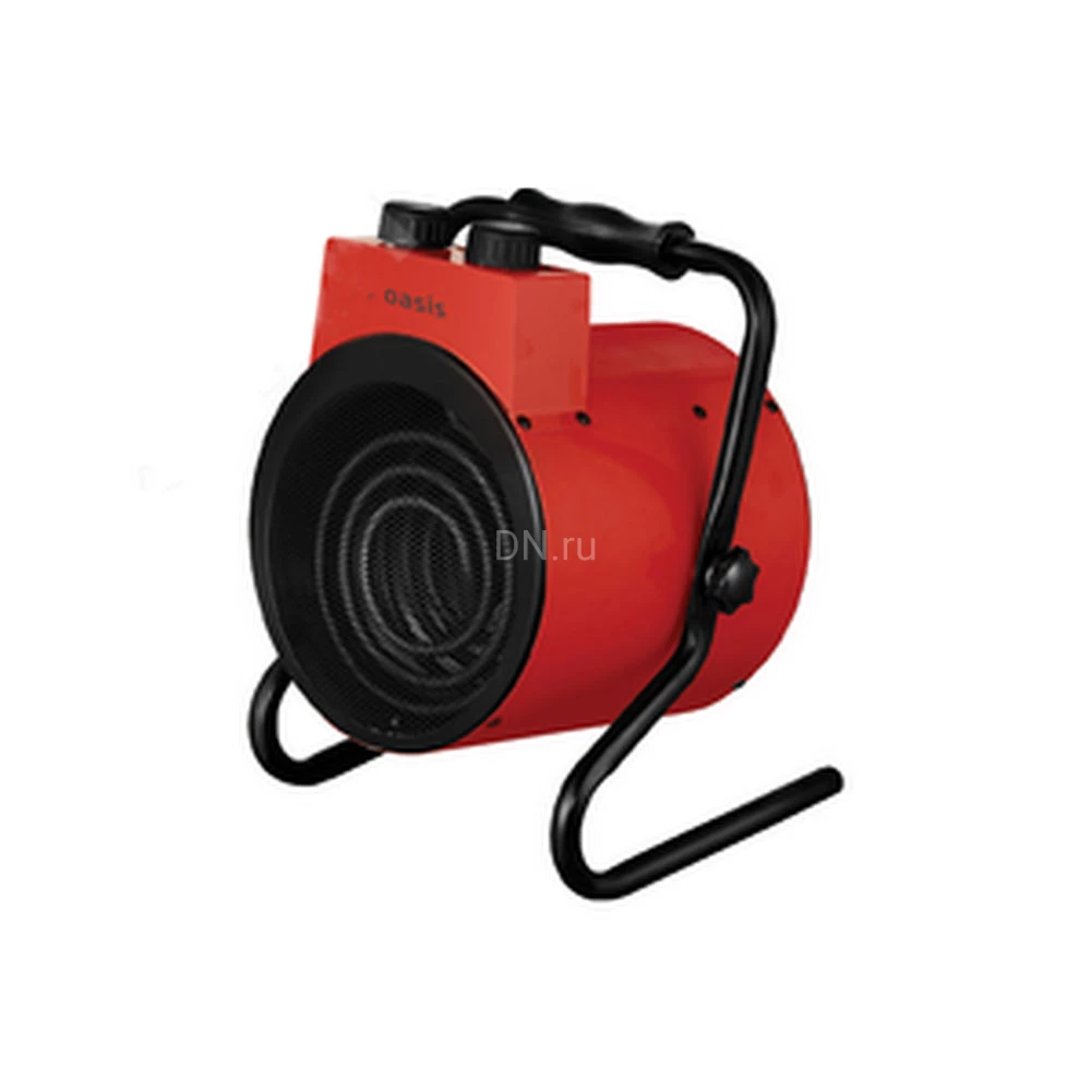 Тепловая пушка Oasis Klima TP-20R электрическая, производительность - 230м3/ч, мощность - 2кВт, площадь -  20м2, круглая, 220В