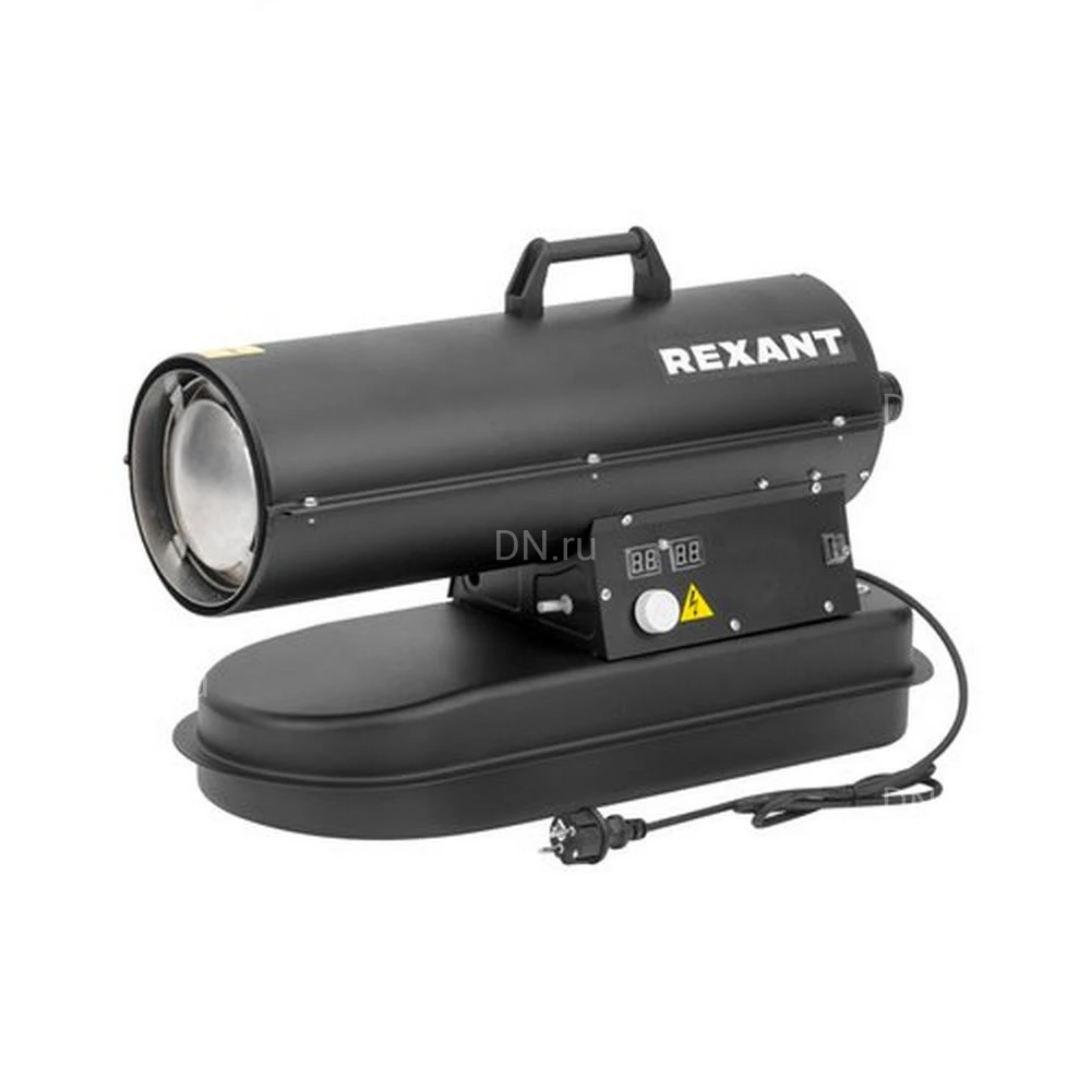 Тепловая пушка REXANT 60-0050 дизельная, производительность - 500м3/ч, мощность - 10кВт, 220В