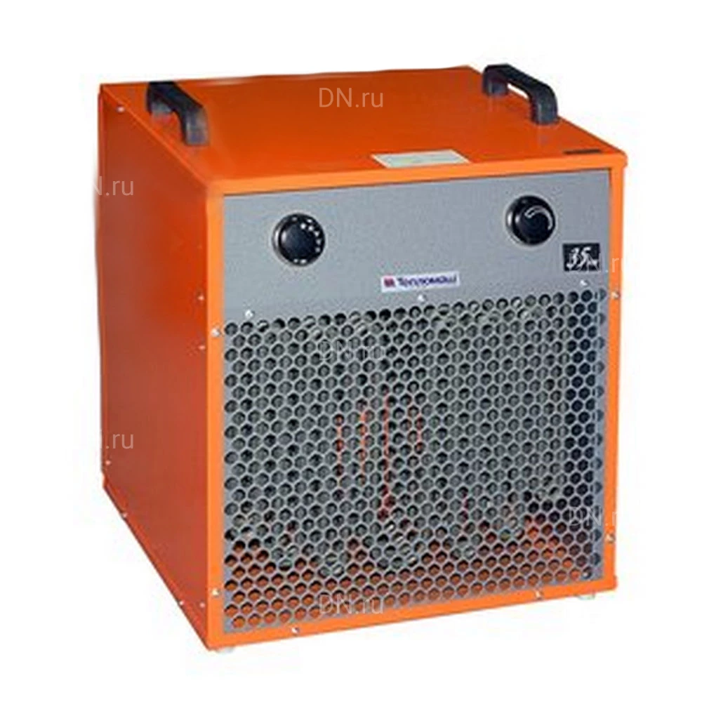 Тепловентилятор Тепломаш КЭВ-35Т20Е электрический, производительность - 2500м3/ч, мощность - 35кВт, 380В