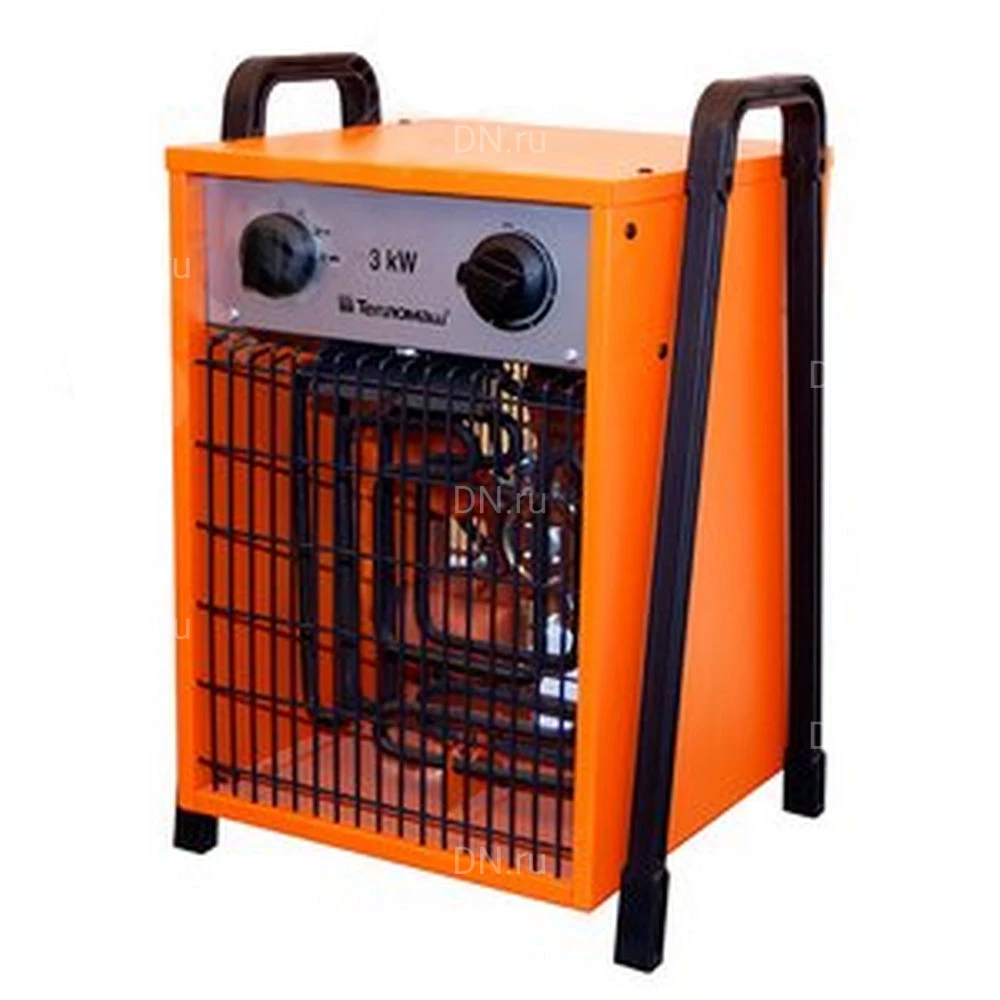 Тепловентилятор Тепломаш КЭВ-3С41Е электрический, производительность - 470м3/ч, мощность - 3кВт, 220В