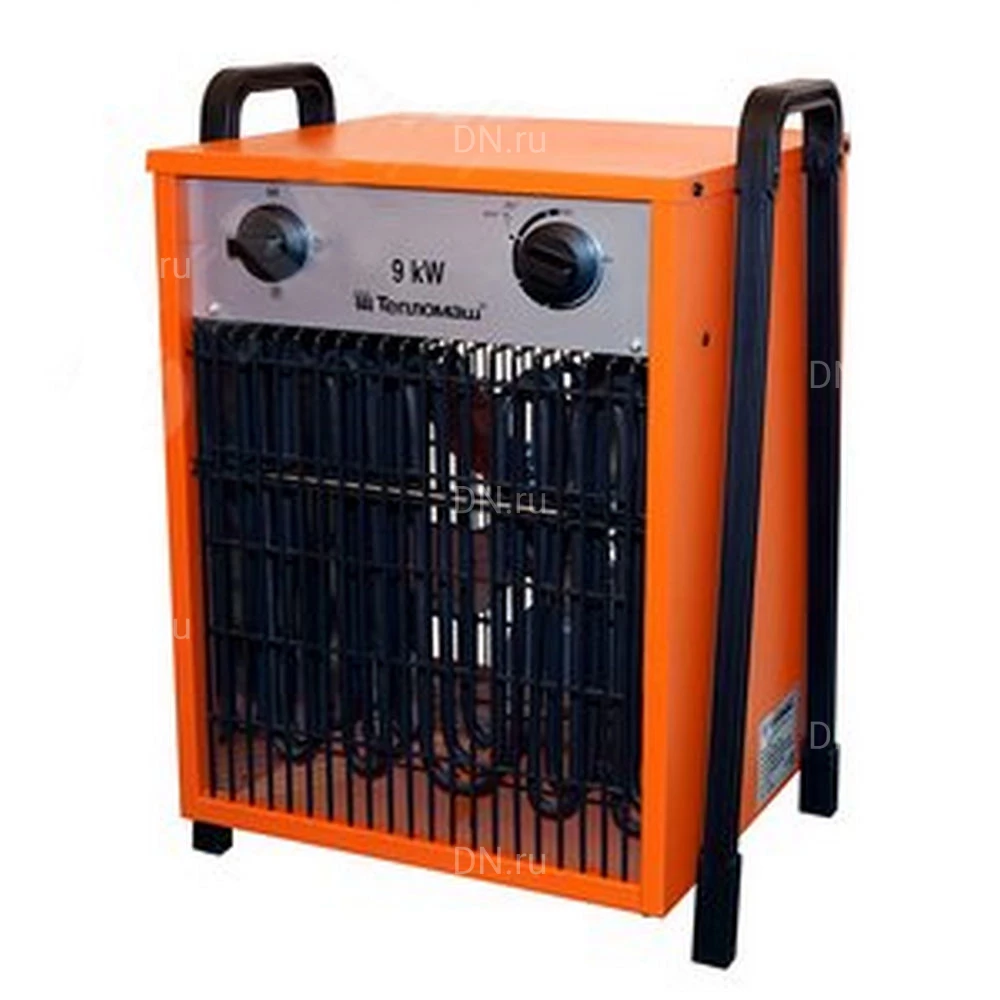 Тепловентилятор Тепломаш КЭВ-9С40Е электрический, производительность - 670м3/ч, мощность - 9кВт, 380В