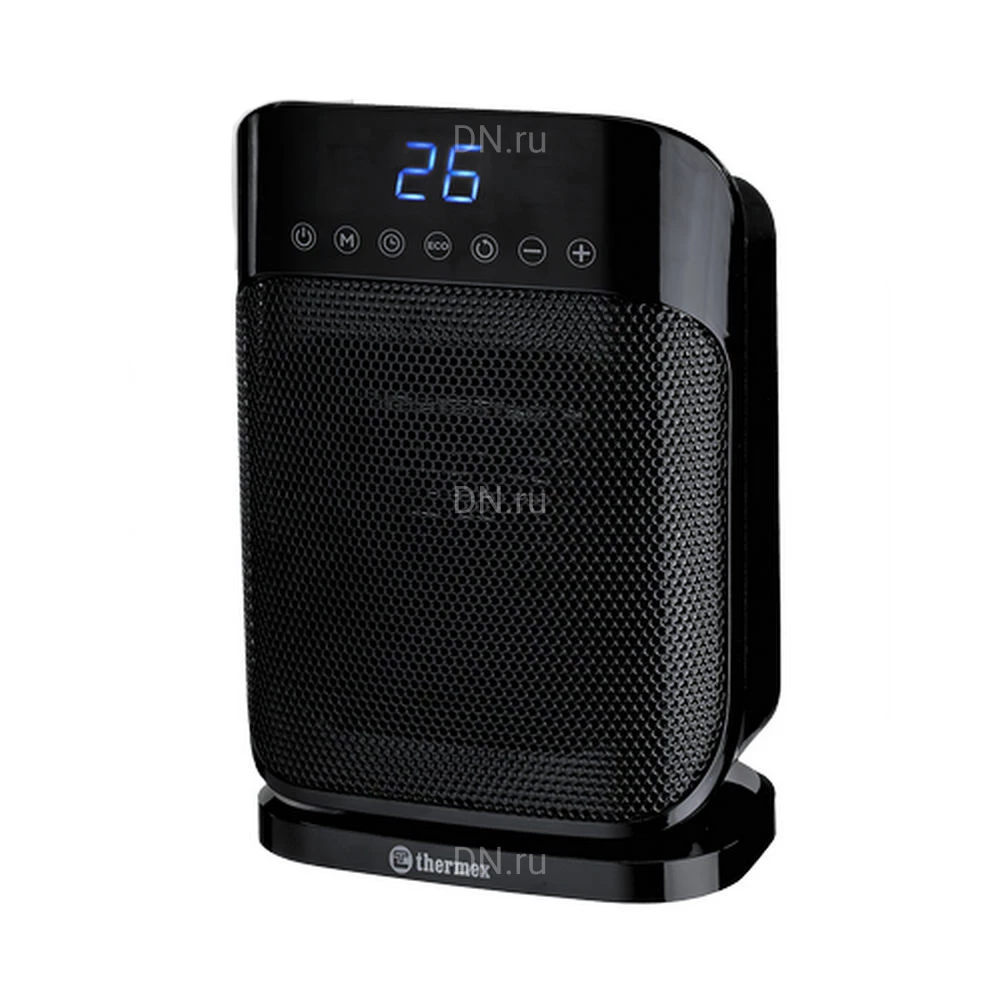 Тепловентилятор THERMEX Nero1500E электрический, мощность - 1.5кВт, площадь -  20м2, 220В