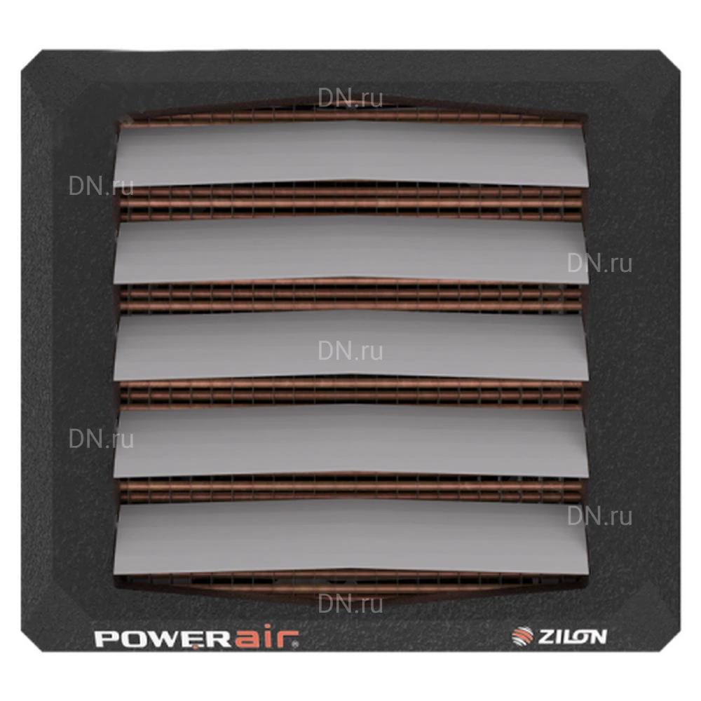 Тепловентилятор ZILON HB-35W водяной, производительность - 3000м3/ч, мощность - 45кВт, 220В, IP54