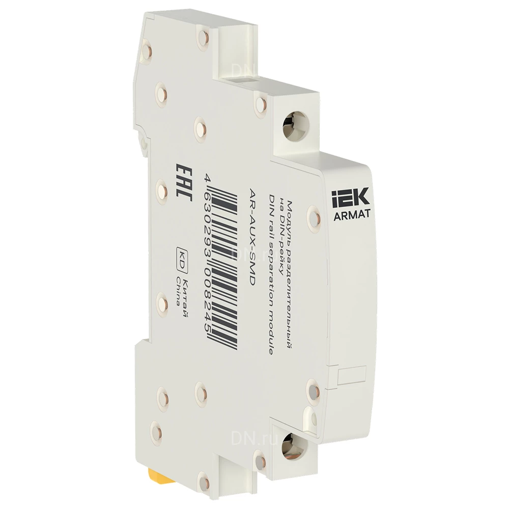 Модуль разделительный IEK ARMAT на DIN-рейку 9мм AR-AUX-SMD