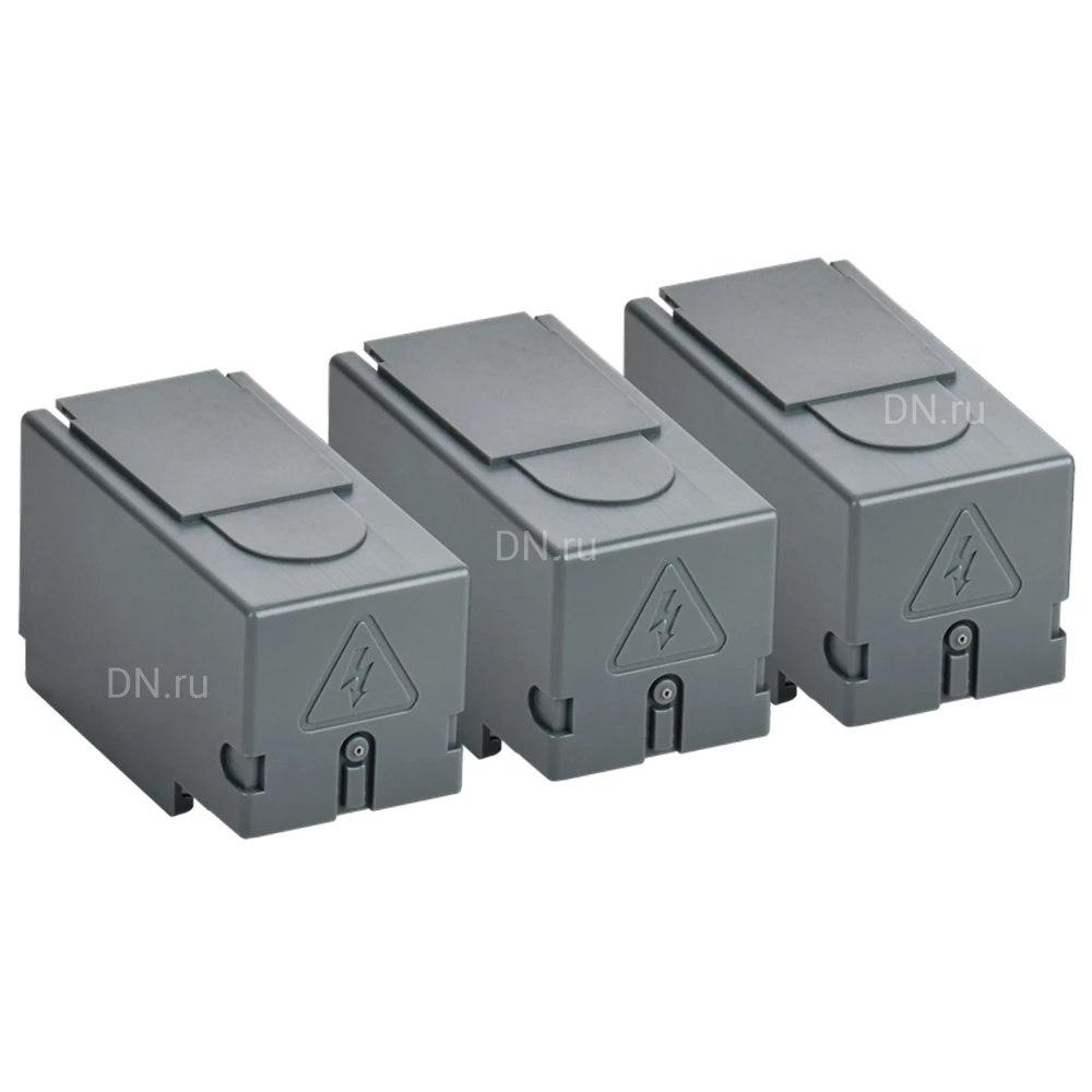 Крышка выводов IEK KARAT 315-400А, низкая (6шт/упак) KA-VR00D-PCL-0315-0400